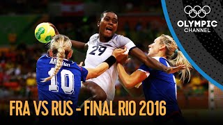 France v Russia  Womens Handball Final  Full Match  Rio 2016 Replays [upl. by Pals658]