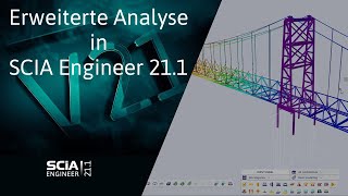 DE Erweiterte Analyse in SCIA Engineer 211 [upl. by Glenn]