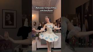 Nutcracker Costume Fitting with Savannah 👑❄️ shorts nutcracker ballet short [upl. by Kevan379]