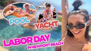 LABOR DAY IN NEWPORT BEACH  Scheana Shay [upl. by Jacobah]