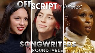 Full Songwriters Roundtable Billie Eilish Olivia Rodrigo Dua Lipa Cynthia Erivo amp More [upl. by Eneryt]