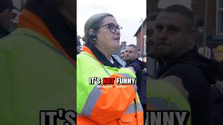 Everton Security Confronts Fulham Fan 😱 [upl. by Gnah]