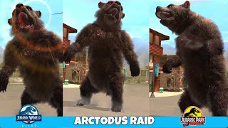 All New Scary Bear Arctodus Raid Jurassic World Alive 223 [upl. by Beckie992]