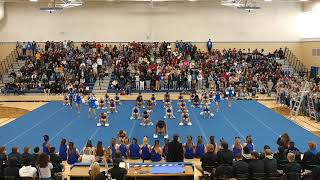 NFHS Sapphire Strutters Pep Rally 11918 [upl. by Cordalia]