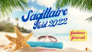 Sagittaire ♐ Août 2022 ♐ En quête déquilibre prenez votre temps ✨⭐💎 [upl. by Michale]