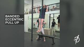 Banded Eccentric Pull Up [upl. by Christa]