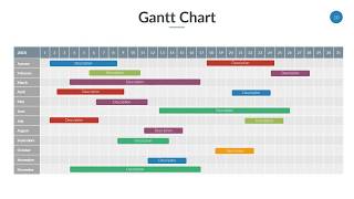 Gantt Chart Keynote [upl. by Vinia]