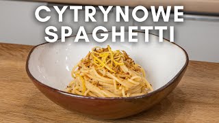 Spaghetti w sosie cytrynowym  COOCHNIA [upl. by Mccarthy]