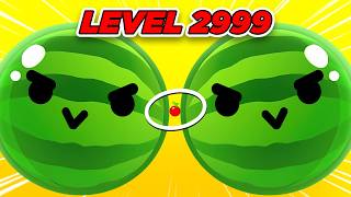 Getting a 3000 Score in Watermelon Game Made Me Go INSANE Suika Game [upl. by Cinimod]