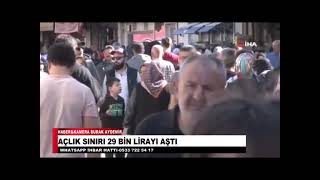 AÇLIK SINIRI 29 BİN LİRAYI AŞTI [upl. by Marsden]