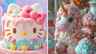 100 Beautiful Cake Decorating Recipes  Top Fondant Cake Decoration Idea [upl. by Callas]