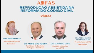 WEBINAR  REPRODUÇÃO ASSISTIDA NA REFORMA DO CÓDIGO CIVIL [upl. by Nawaj]