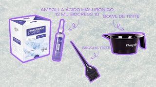 Como Usar La Ampolla de Acido Hialuronico de Biocress en el Cabello [upl. by Ahsemrak85]