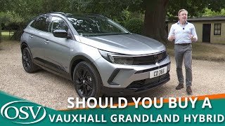 Vauxhall Grandland Hybrid Review  Should you buy one in 2022 [upl. by Elyad]