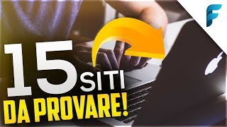 15 SITI UTILI che forse NON CONOSCI ANCORA [upl. by Rimat]