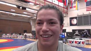 Justina Distasio CAN 75 kg womens champion at Schultz Memorial [upl. by Novyad]