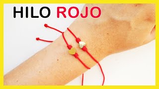 Pulsera HILO ROJO de la PROTECCION❤ [upl. by Okoy388]