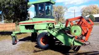 Owatonna 260 swather [upl. by Athenian372]