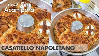 CASATIELLO NAPOLETANO VERACE  RICETTA ORIGINALE FACILE E VELOCE PER PASQUA [upl. by Rechaba]