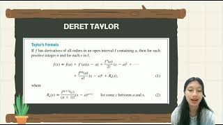 APLIKASI DERET TAYLOR PADA SISTEM KONTROL OTOMATIS [upl. by Nittirb]