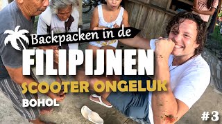 3  ONGELUKJE OP BOHOL  BACKPACKEN IN DE FILIPIJNEN [upl. by Akemahc]