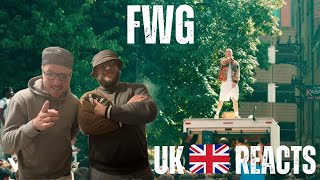 FWG  AITCH UK Independent Artists React THIS IS A PURE WAVE amp A DAM COLD FLOW [upl. by Araet]