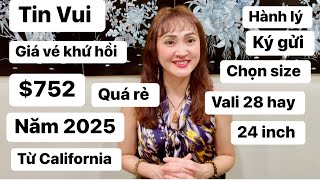 Giá vé máy bay từ Mỹ về Việt Nam quá rẻ năm 2025congáibàtô [upl. by Syman]