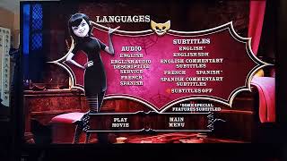 Hotel Transylvania 2012 2013 DVD Menu Walkthrough 2024 Edition [upl. by Harwill94]