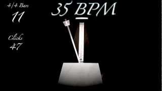 35 BPM Metronome [upl. by Atiram]