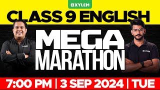 Class 9 English  Mega Marathon  Xylem Class 9 [upl. by Esiuolyram]