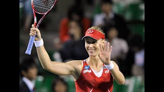 Elena Dementieva vs Francesca Schiavone Tokyo 2010 Highlights [upl. by Leinod]