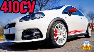 Abarth Grande Punto SUPERSPORT 410CV 19bar  NUOVO RECORD della TD04  MAMMAMIA COME VA FORTE [upl. by Christiano]