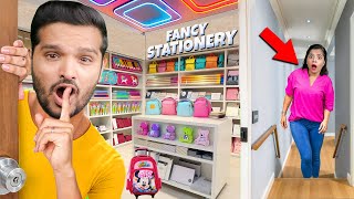 WE MADE A FANCY STATIONERY ROOM FOR KIDS [upl. by Currey504]