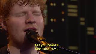 Ed Sheeran Perfect Lyrics Traduçâo Legendado Inglês Português [upl. by Fanya]