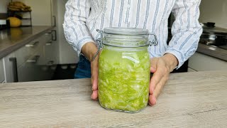 Einfach Sauerkraut selber machen lecker amp gesund [upl. by Bennion558]