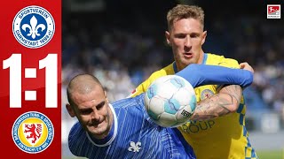 SV Darmstadt 98  Eintracht Braunschweig 11 Highlights 2 Bundesliga 202425 [upl. by Ihsir649]