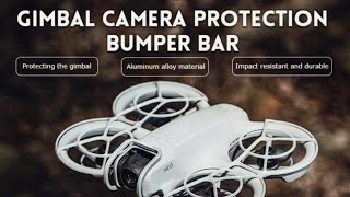 DJI NEO  INSTALLATION OF GIMBAL CAMERA PROTECTION BUMPER BAR  ACCESSORIES  NOT SPONSORED [upl. by Carry]