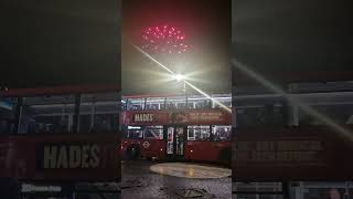 353 AT Orpington High Street on Diversion With fireworks [upl. by Airamesor]