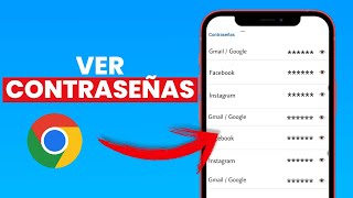 Cómo Ver las Contraseñas Guardadas en Google Chrome en celular 2023 ✅ [upl. by Fu287]