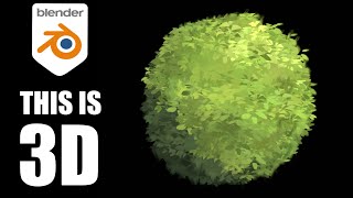 Anime Stylized Trees and Leaves  Blender Tutorial [upl. by Dalli]