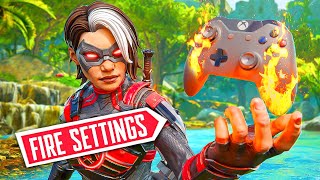 The BEST Controller Settings 2023 try at your own risk  Updated District Apex Legends Settings [upl. by Bilski]