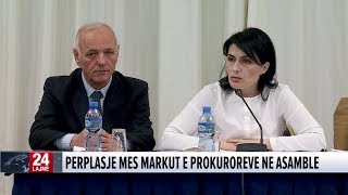 Sherr në mbledhjen e Prokurorëve Arta Marku kërcënon prokurorin se do e nxjerë jashtë [upl. by Zaragoza]