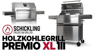 🛠️🔥Premio XL III Holzkohlegrill  Robuste Qualität amp Nachhaltigkeit für langlebiges Grillen ♻️✨ [upl. by Yesnek]