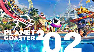 Planet Coaster 2 Career Mode Part 2 Adding a Roller Coaster no commentary [upl. by Nylrebma720]