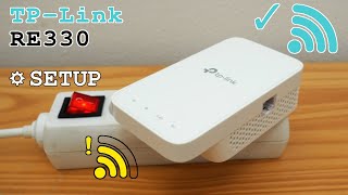 TPLink RE330 WiFi extender dual band • Unboxing installation configuration and test [upl. by Garges]