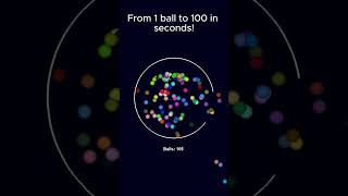 From 1 ball to 100 in seconds [upl. by Lynden309]