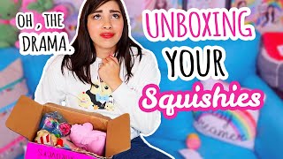 Unboxing YOUR Squishy Packages  Squishy Makeover Candidates [upl. by Sarine]