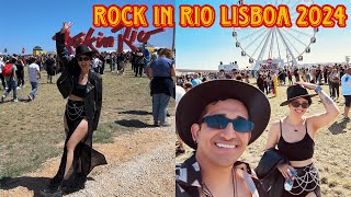 ROCK IN RIO LISBOA 2024  FIM DE SEMANA INCRÍVEL 🇵🇹 [upl. by Itnaihc]