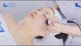 Facial Skin Tightening Treatment  How to use 30K 6 in 1 Cavitation Machine to Smooth amp Shape Face [upl. by Tyoh]