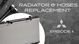 EPISODE 4  RADIATOR REPLACEMENT 1999 MITSUBUSHI MONTERO SPORT [upl. by Ennaeirb]